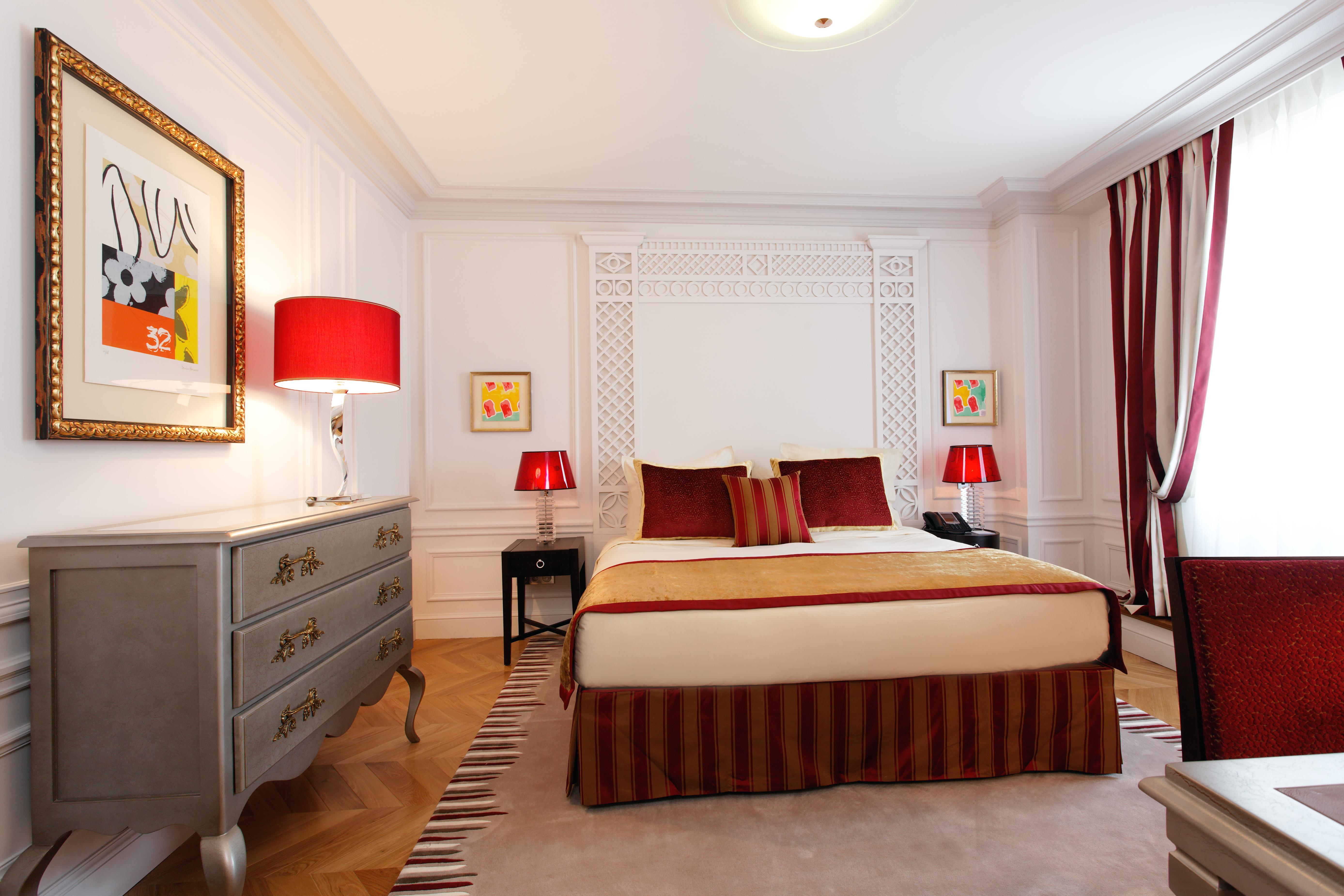 Majestic Hotel Spa - Champs Elysees Paris Oda fotoğraf